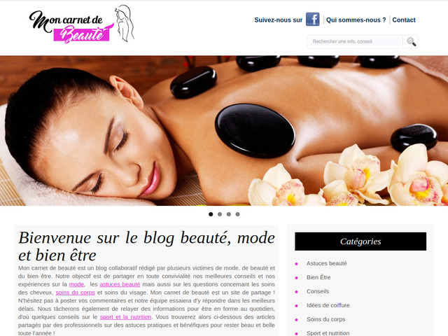 Mon carnet beauté