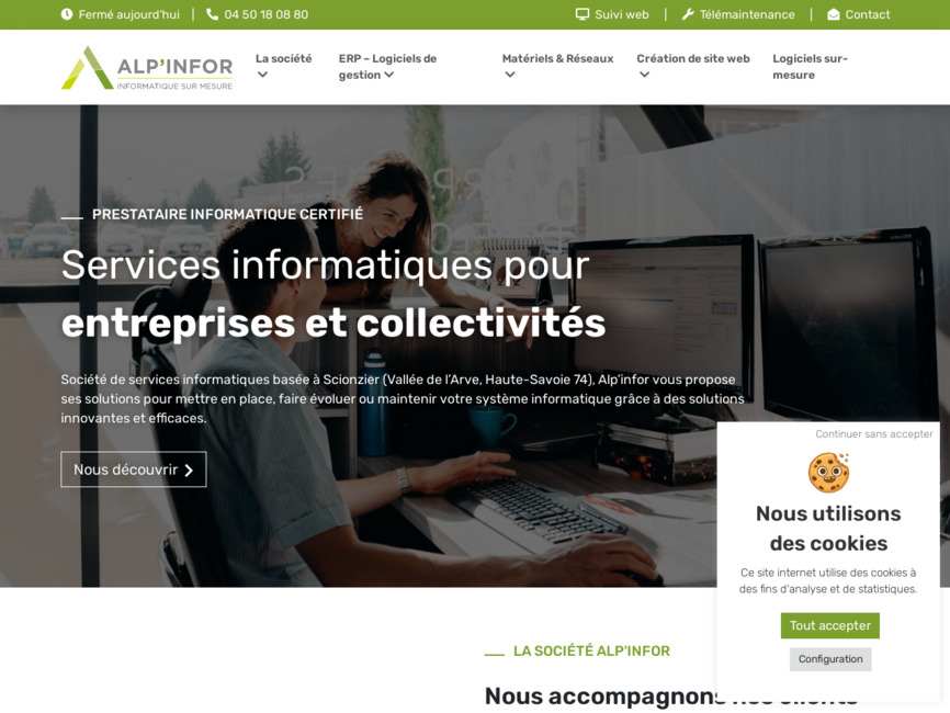 Informatique 74 et revendeur Sage PE : Alp'infor
