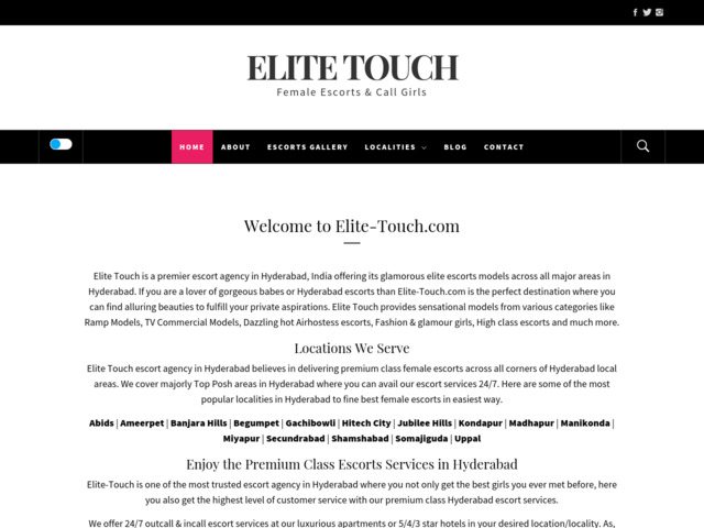 Hyderabad escorts