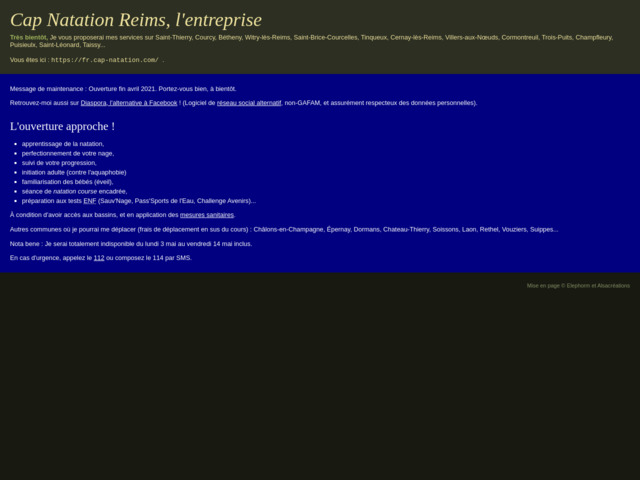 Matre-nageur indpendant  domicile  Bezannes (Reims 51100)