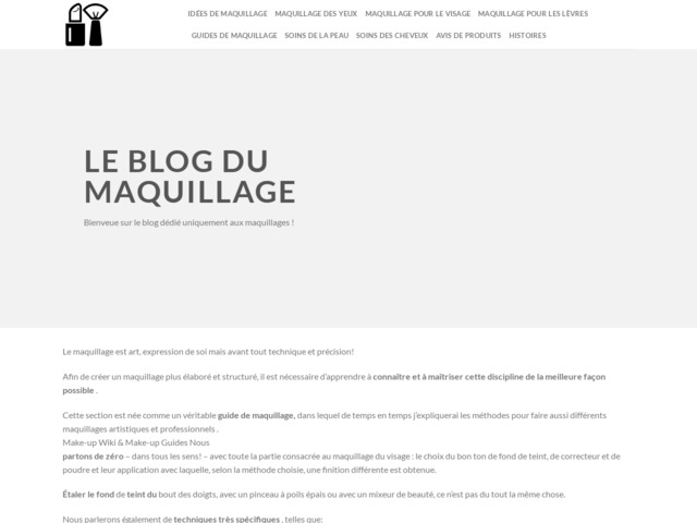 Blog maquillage