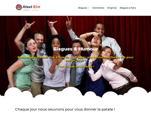 Atout rire site d'humour et de divertissement pour passer un bon moment
