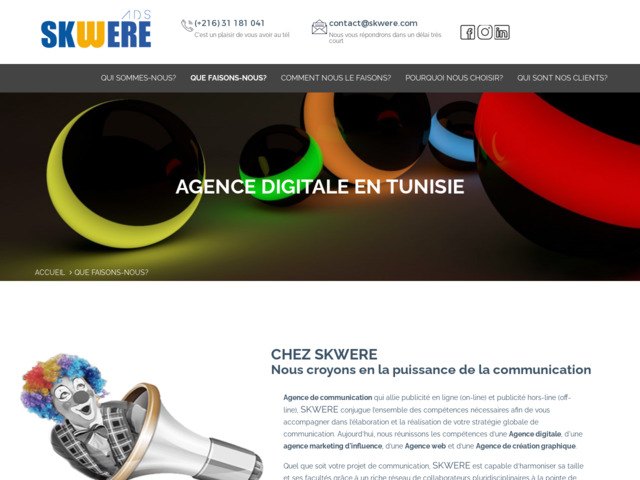 Agence digitale en tunisie