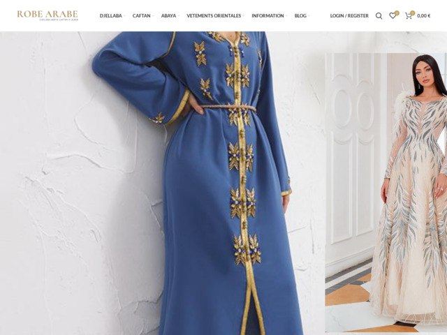 Robe arabe : ventes de vêtements orientales et musulmans
