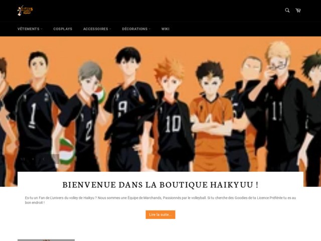 Haikyuu Shop