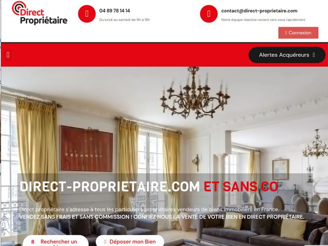 Achat direct propritaire France