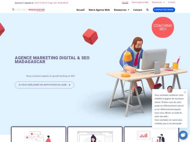 Agence digitale madagascar |  agence seo madagascar