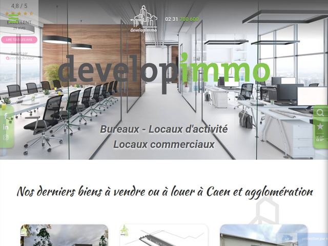 Develop’immo - location de locaux professionnels à caen