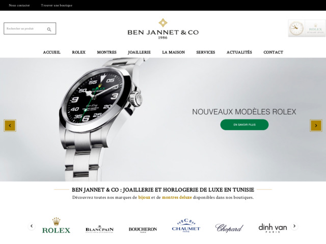 Ben Jannet & co : horloger haut de gamme