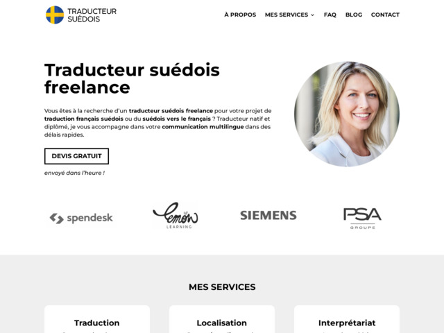 Traducteur suédois indépendant