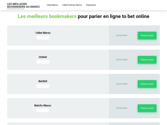L’expert de paris sportifs au maroc