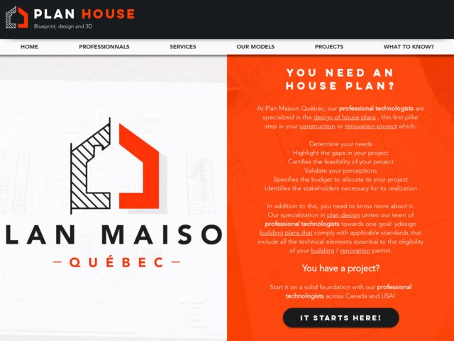 Plan maison quebec