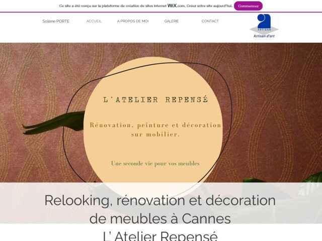 Décoration meuble cannes - atelier repensé