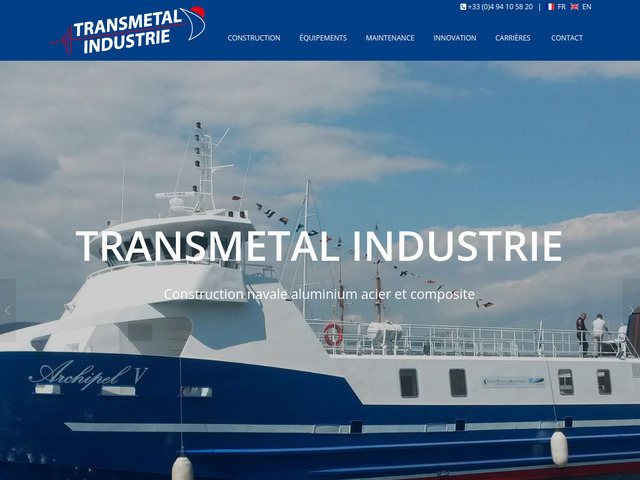 Réparation bateau aluminium - transmetal industrie