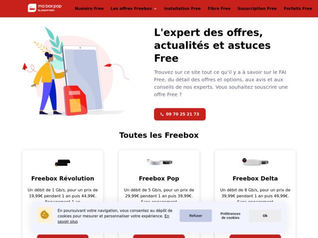 Découvrez toutes les offres free sur ma-box-pop.fr