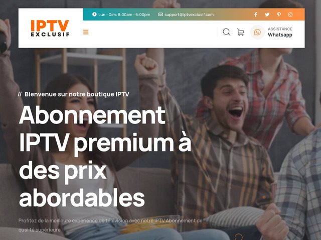 Iptvexclusif - abonnement iptv n°1 en france et europe