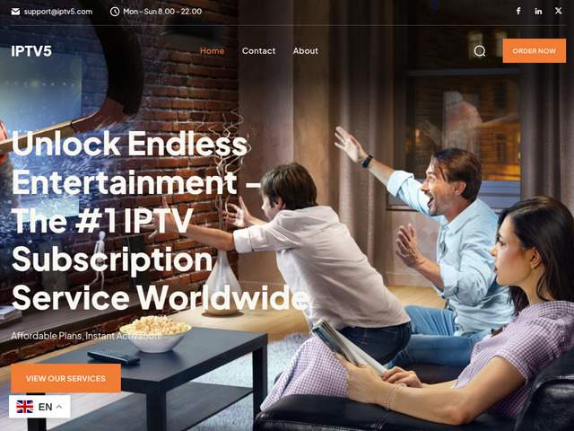 Iptv5 - best iptv service provider - iptv subscriptions supplier