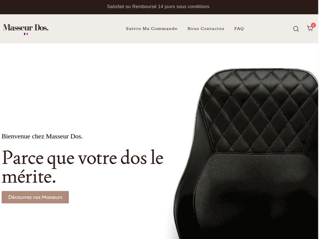 Masseur dos