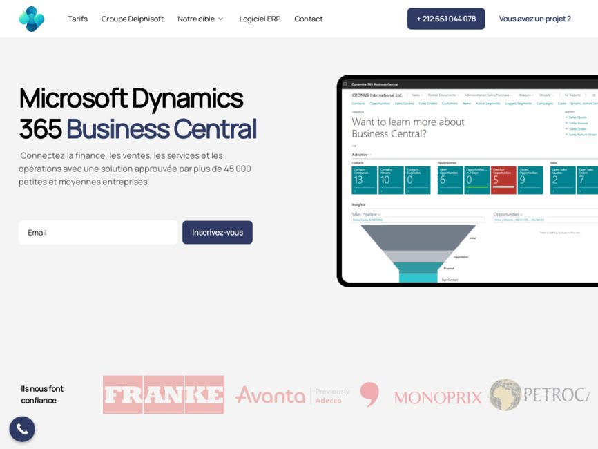Business central casablanca &ndash; conseil microsoft dynamics 365 & bi