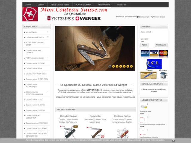 Les couteaux Suisse de poche pliant Victorinox