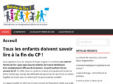 Collectif pour l'enseignement de lecture au CP
