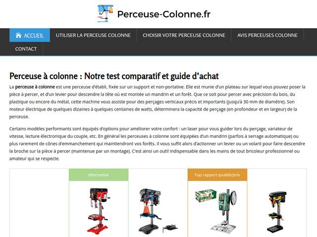 Perceuse colonne