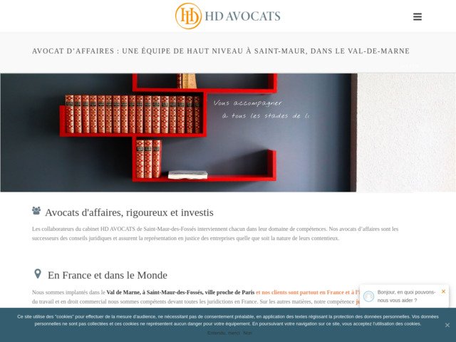 Hd avocats, cabinet juridique pour entreprises