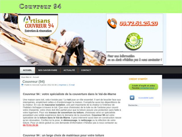 Couvreur 94