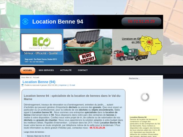 Location de benne 94