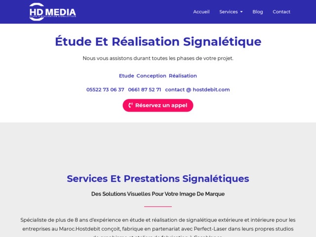 Entreprise pour tude et ralisation signaltique