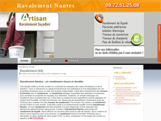 Ravalement Nantes