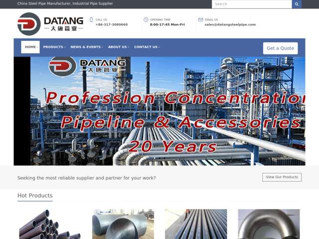 Datang steel pipe co., ltd