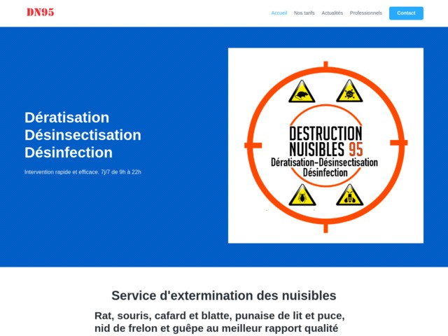 Destruction des animaux nuisbles