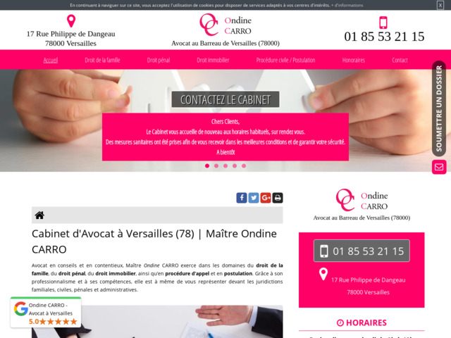 Avocat en droit de la famille a Versailles