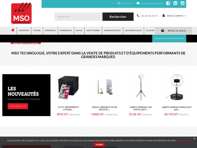 MSO technologie propose diverses gammes de produits performants