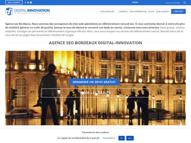 Agence SEO Bordeaux Digital-Innovation
