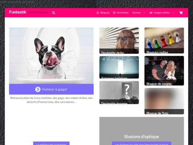 Funtastik, le site le plus fun pour se détendre