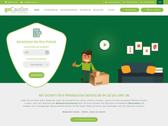 Caution de loyer en Suisse - Garantie de loyer en Suisse