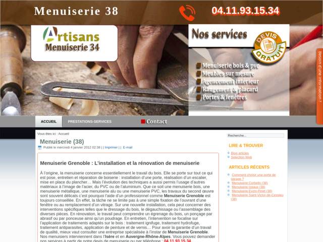 Menuiserie 38
