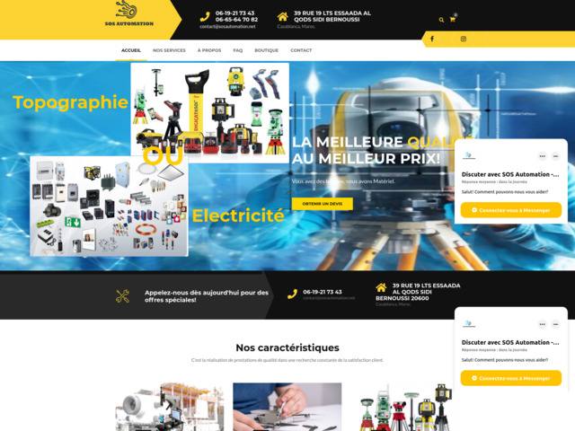 Sos automation equipment et accessoire topographie