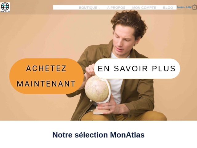 Spécialiste de ventes en ligne de globes terrestres et mappemondes