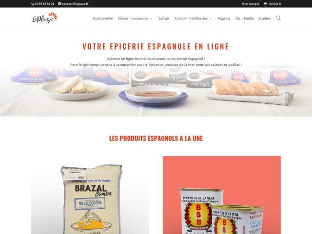 LaPlaza picerie espagnole en ligne