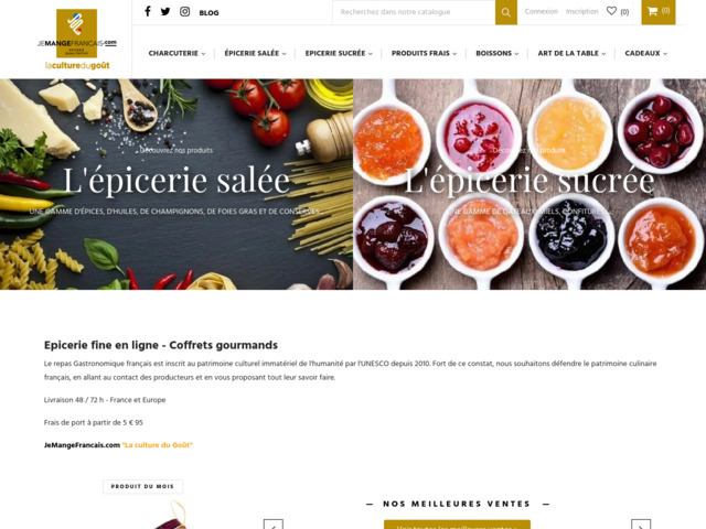 Jemangefrancais.com - épicerie en ligne