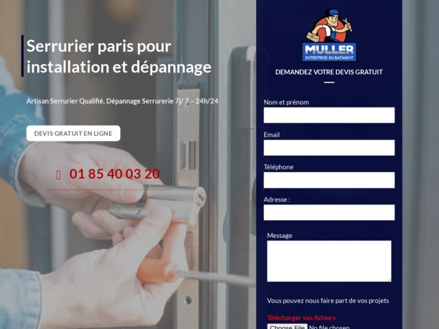 Urgence serrurier