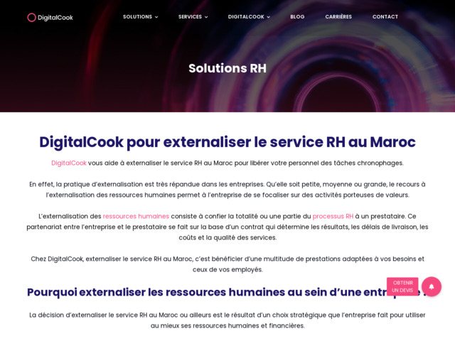 Solutions rh
