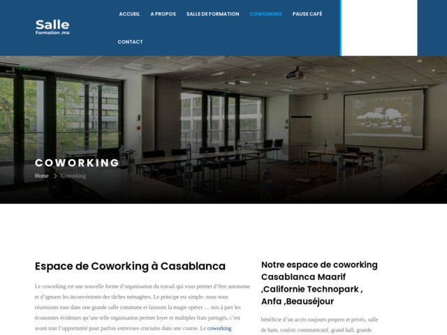 Espace coworking casablanca