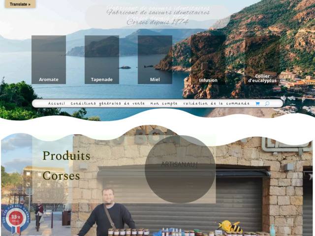 Macchia.fr produits corses artisanaux