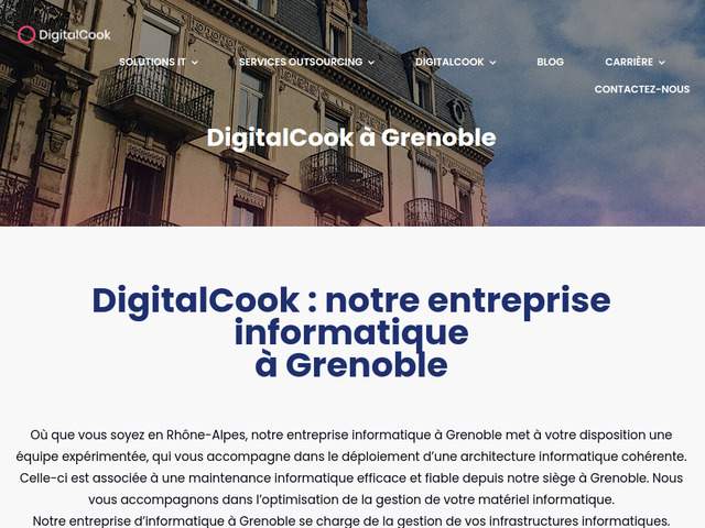 Entreprise informatique à Grenoble