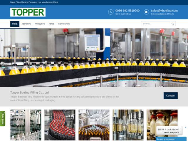 Liquid filling machine packaging line manufacturer china