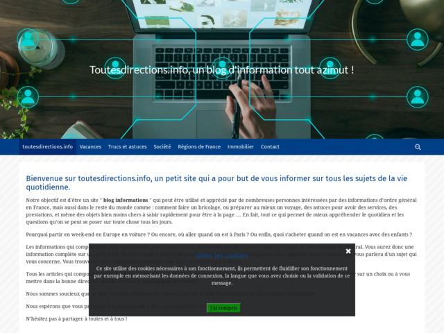 Le blog d'information toutesdirections.info